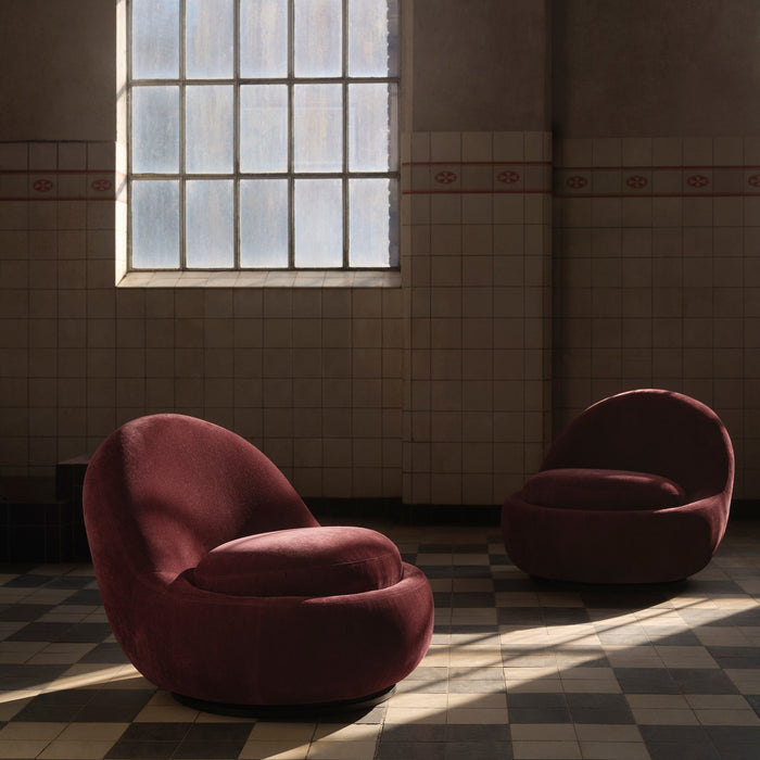 Babette Chair, Moss Burgundy