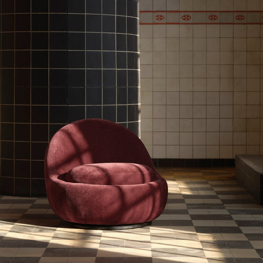 Babette Chair, Moss Burgundy