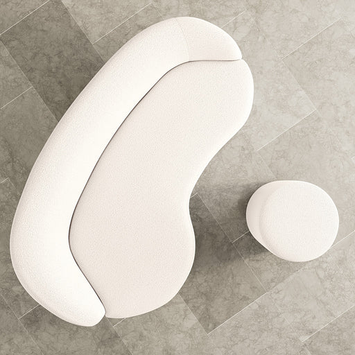 Rose 2.5-Seater Couch Left, Maya Cream