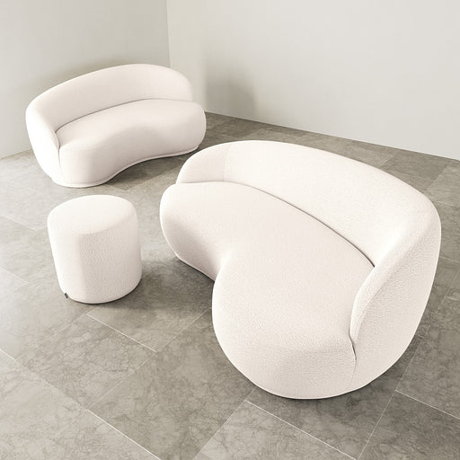 Rose 2.5-Seater Couch Right, Maya Cream