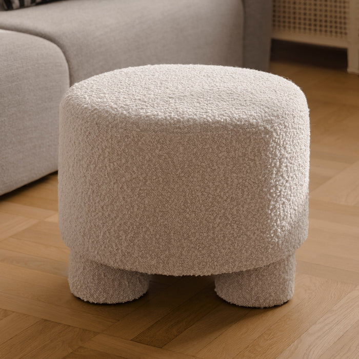 Faith Pouf, Maya Cream