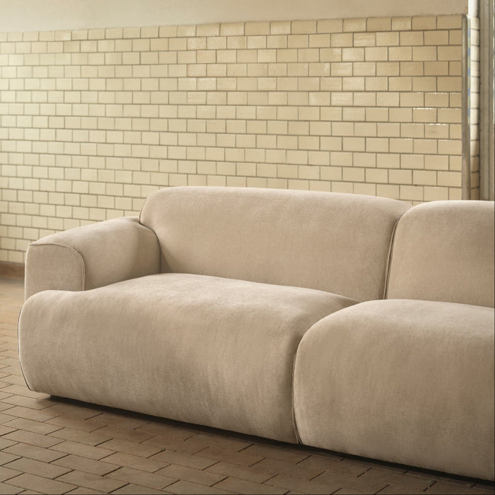 Greta 3 seater, Danny Cream