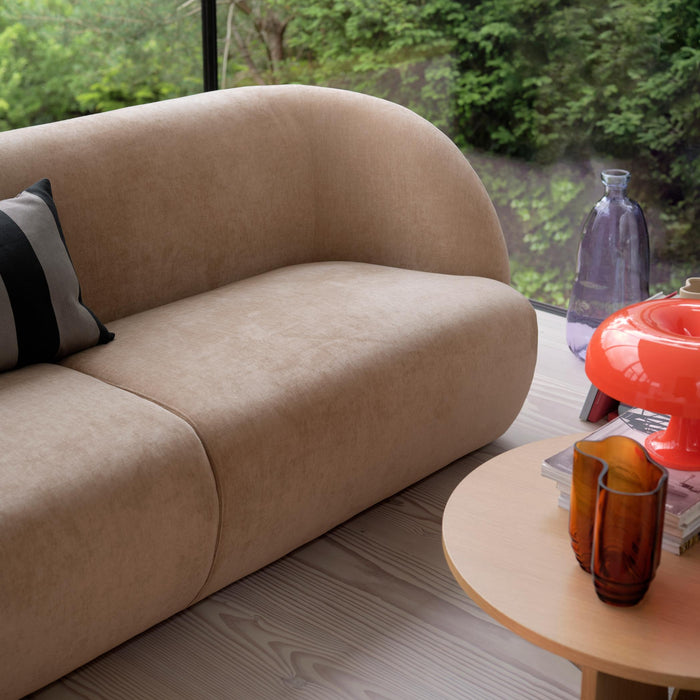 Paula 3 Seater Couch, Danny Cream