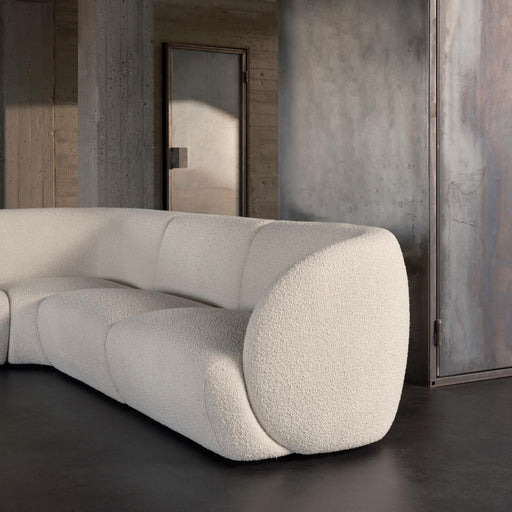 Paula Modular, 3 Seater Open Chaise Left, Maya Cream