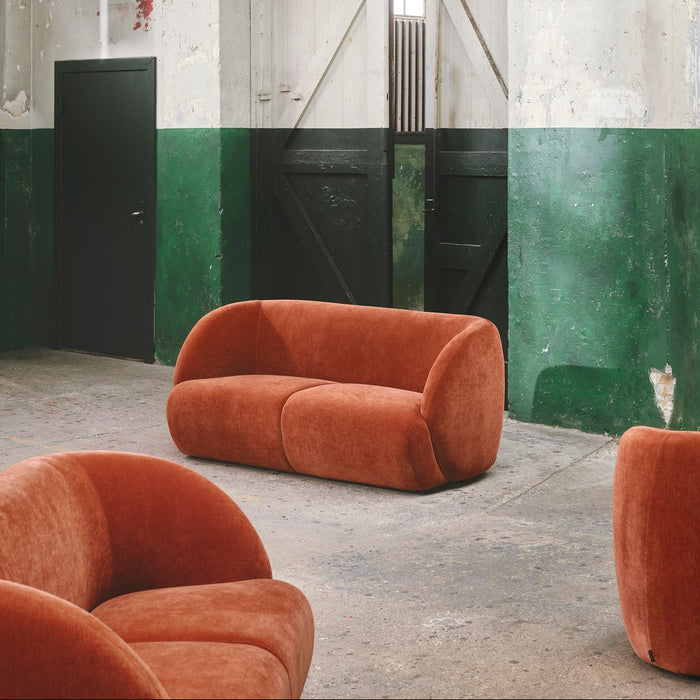 Paula 2-seater Sofa, Moss Rust