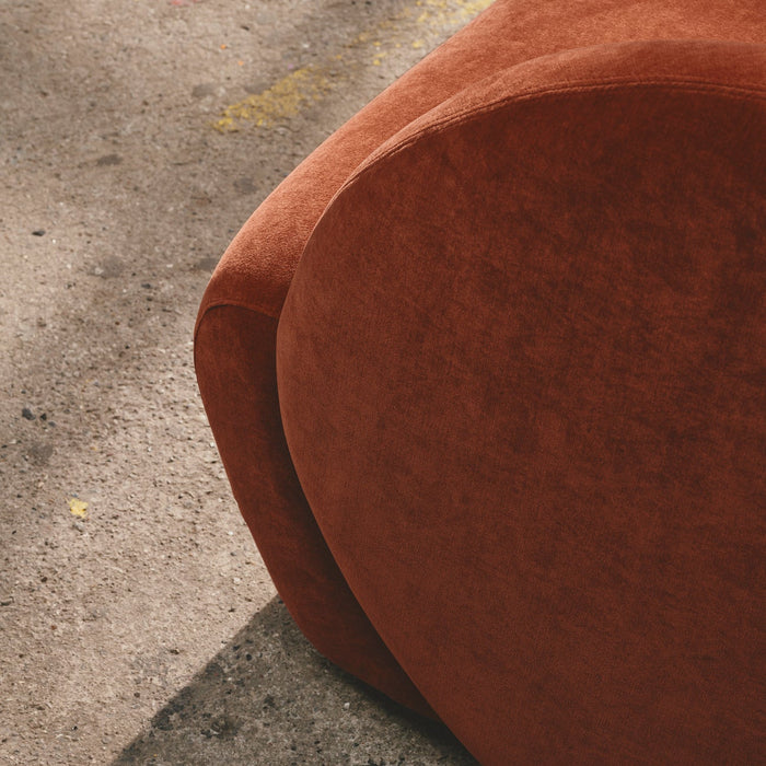 Paula 2-seater Sofa, Moss Rust