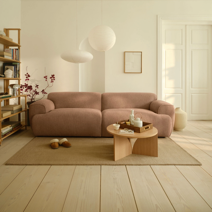 Greta 3 seater, Time Blush