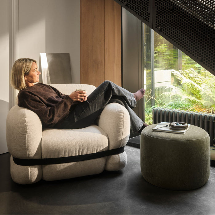 Squeeze Swivel Chair, Moonlight Sand