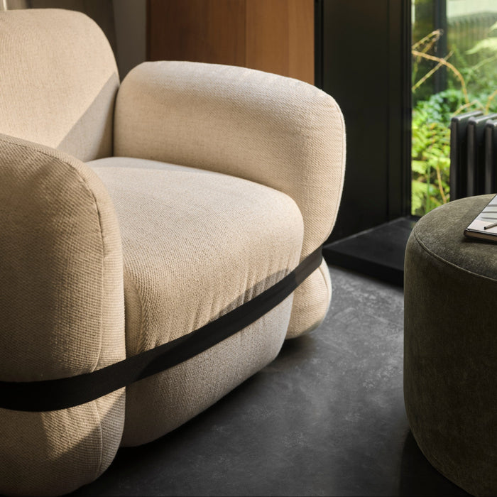 Squeeze Swivel Chair, Moonlight Sand