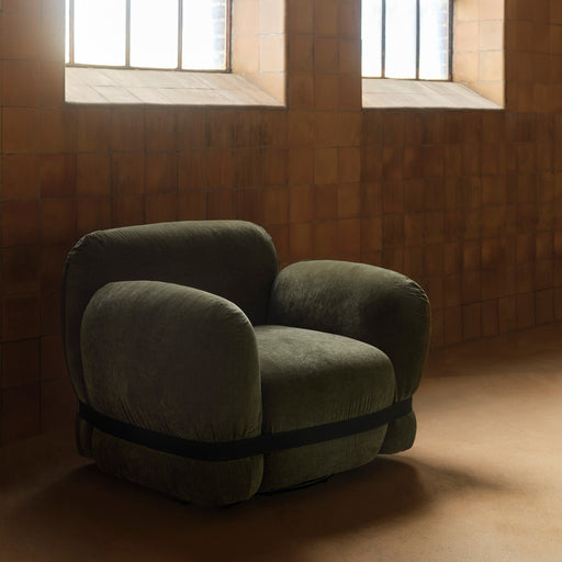 Squeeze Swivel Chair, Moss Olive