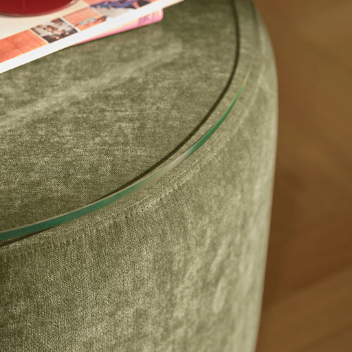 No.9 Footrest, Moss Olive