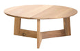 Bergen Coffee Table, Low Natural - Sofa Company