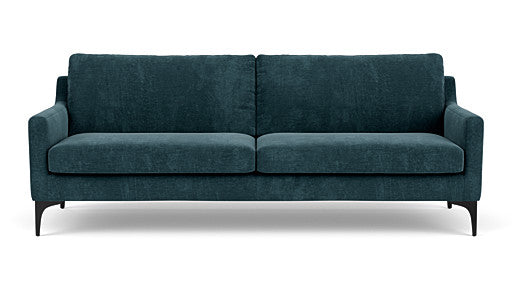 Anna 3-Seater Couch, Danny Dusty Blue