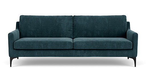 Anna 3 Seater Couch, Danny Dusty Blue | Shop Couches Online | SOFACOMPANY