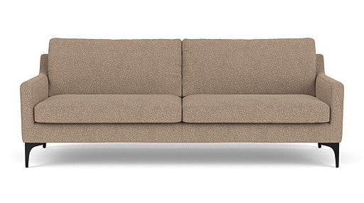 Anna 3-Seater Couch, Glore Mole