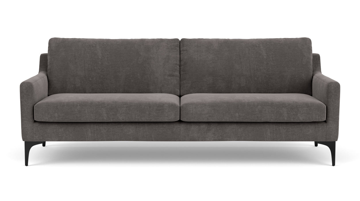 Anna 3-Seater Couch, Danny Steel Grey