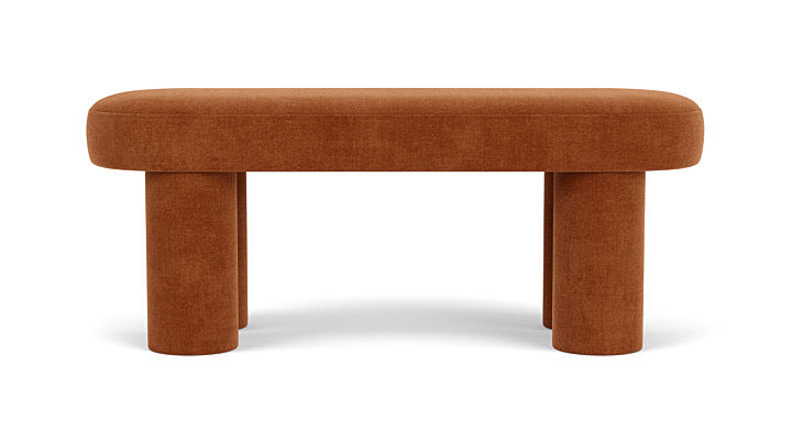 Charlie Bench, Moss Rust - Shop Benches Online | SOFACOMPANY