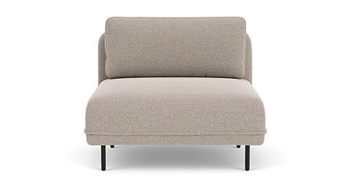Ellis, Module, 1 seater, Agnes Brown - Sofa Company
