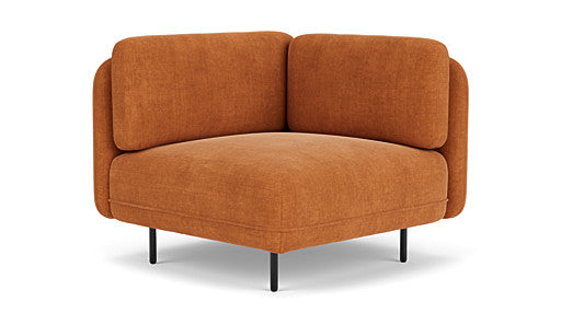 Ellis 1 Seater, Corner, Danny Amber - Sofa Company