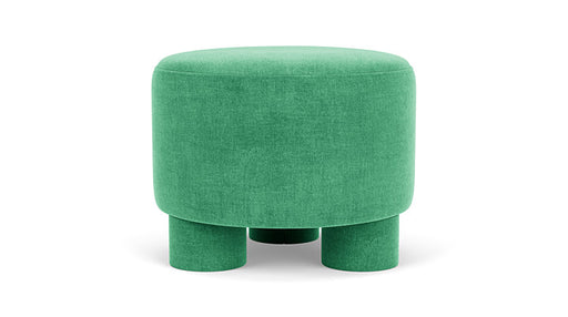 Faith Pouf, Moss Grass Green