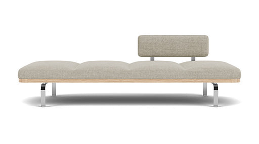 Ivy Daybed, Vega Sand Dune, Chrome Legs