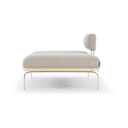 Ivy Daybed, Vega Sand Dune, Chrome Legs