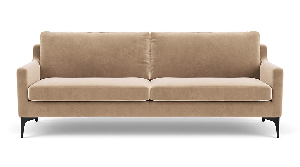 Slip Cover for Anna 3 Seater Sofa, Velour Matt Beige (Cover only, Anna Sofa sold separately) | Shop Accessories Online - Sofa Company Aarhus, Accessories, Berlin, Christian Rudolph, Cover, Fu