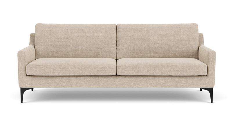 Anna 3-Seater Couch, Vega Sand Dune | Shop Couches Online | SOFACOMPANY