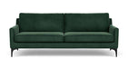 Anna, 3-Seater, Velour Lux Dark Green - Sofa Company